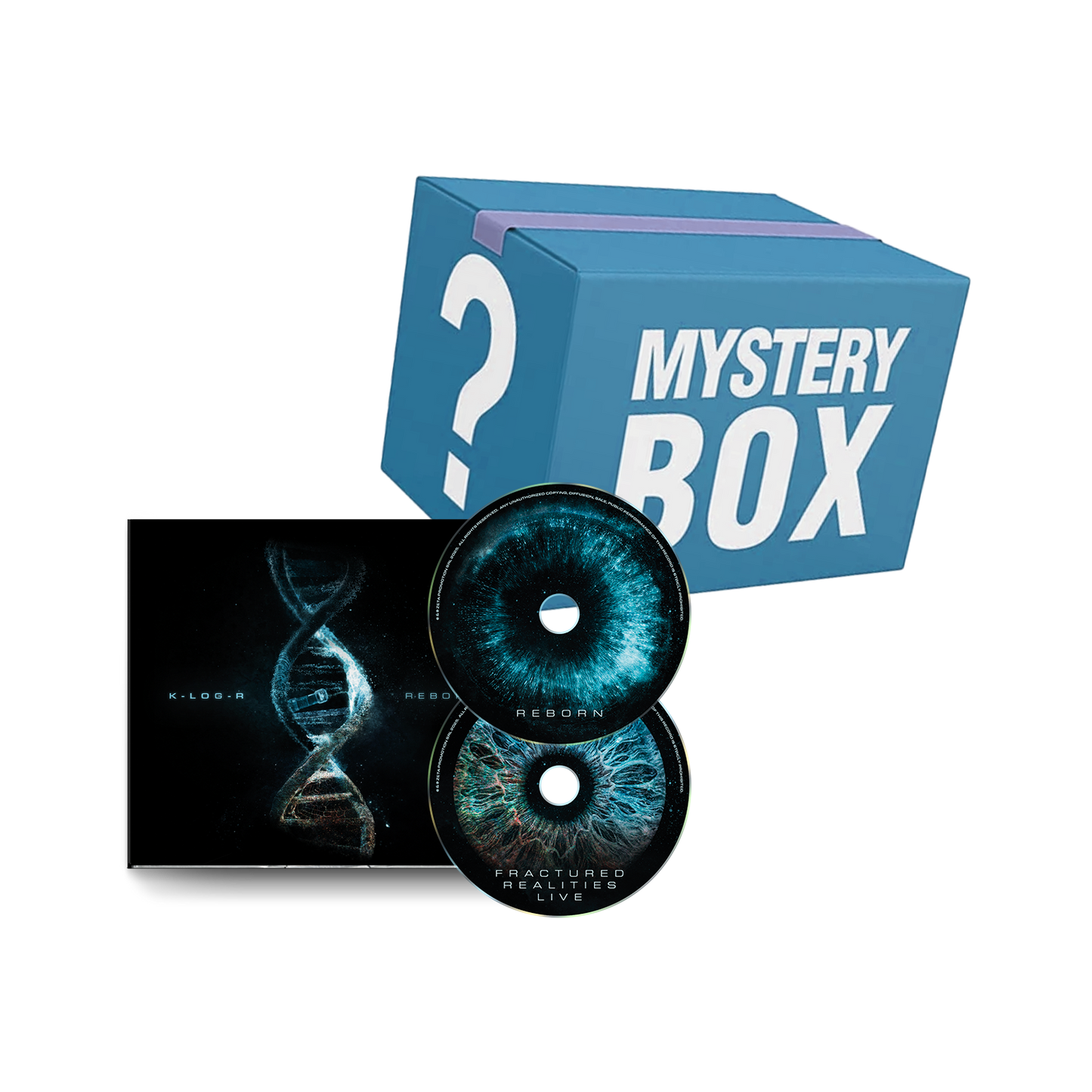 REBORN + FRACTURED REALITIES - Double CD + Mistery Box 2