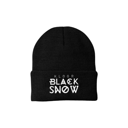 Black Snow Beanie